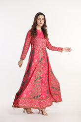 1 Piece  Raw Printed Silk Shirt (AS0449)